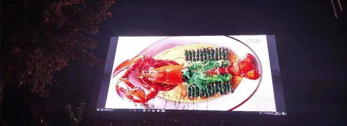 河源市东源县文体中心P8户外全彩显示屏(美奥马哈)